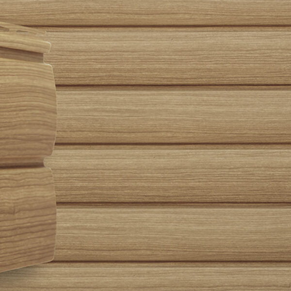 Виниловый сайдинг Grand Line Блок хаус