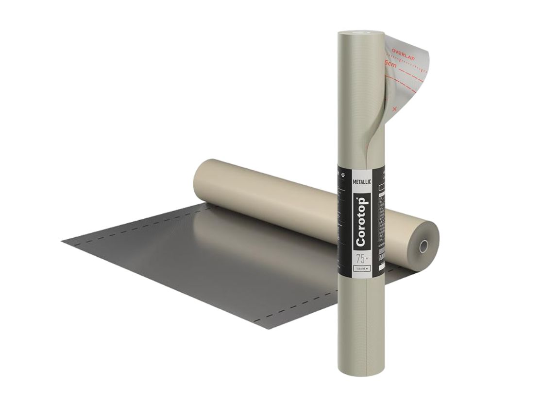 Плёнка трёхслойная пароизоляционная COROTOP (ST-LINE CLASSIC PI, ACTIVE CONTROL, METALLIC)