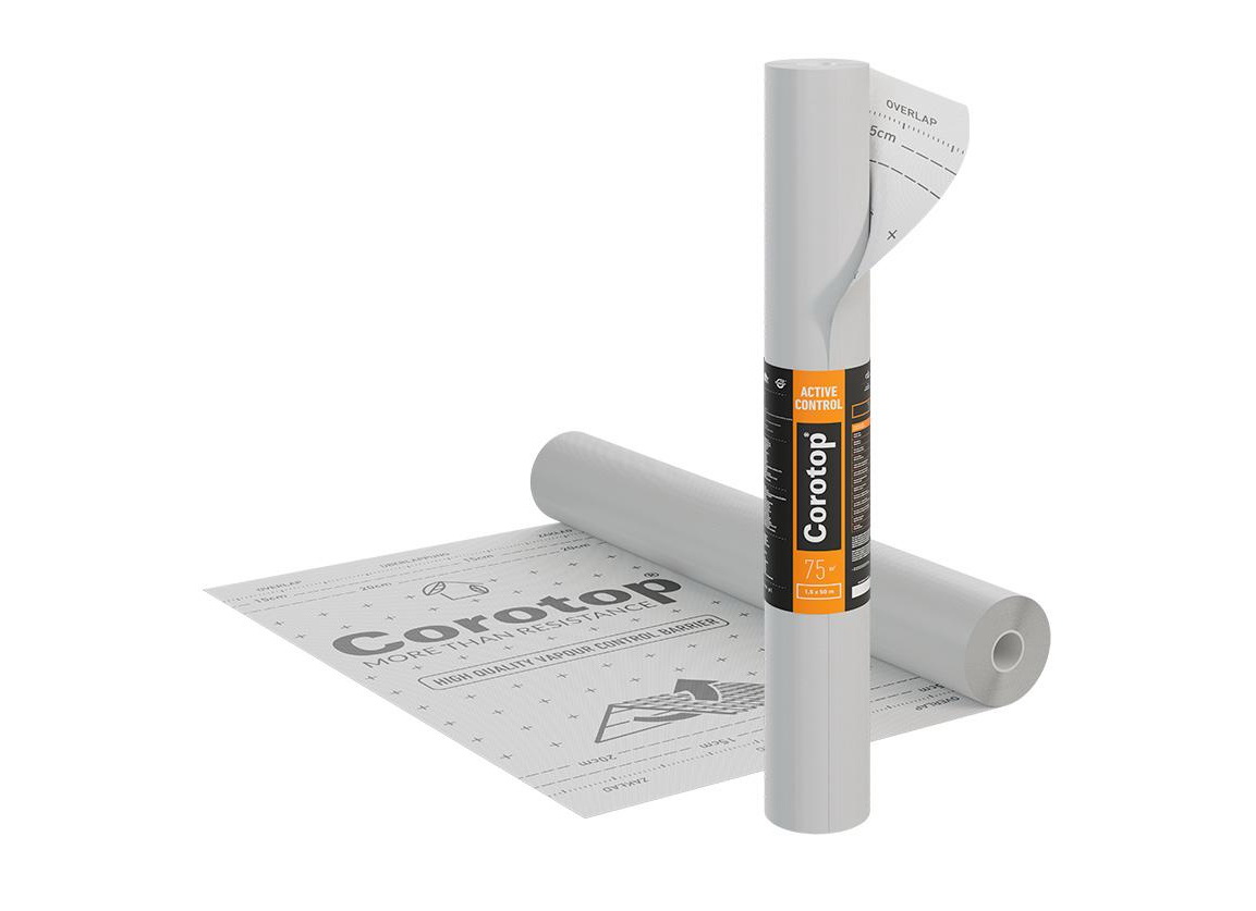 Плёнка трёхслойная пароизоляционная COROTOP (ST-LINE CLASSIC PI, ACTIVE CONTROL, METALLIC) — изображение 2